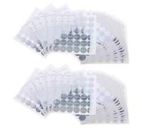 BESTonZON Adesivi Olografici Autoadesivi Anticontraffazione 25X25Mm Set 500 Pezzi Etichette di Sicurezza Rotonde Sigillo Antimanomissione per Imballaggi e Confezioni Retail Adesivi
