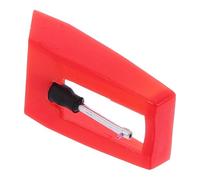 BESTonZON ago del fonografo audio pennino per puntine per puntina sostitutiva del giradischi puntina del fonografo sostituzione dell'ago del vinile ago dello stilo AbS rosso