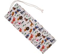 BESTonZON Astuccio Arrotolabile per Matite in Tela 48 Scomparti Organizer Portatile per Penne e Matite Colorate Custodia da Disegno Grande Capacità per Scuola e Artisti