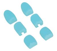 BESTonZON Aumenti Chiave Laterale Sassofono in Silicone Colore Blu Set 6 Pezzi Accessori Saxophone per Tasti Stabili
