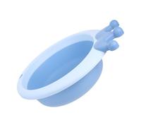 BESTonZON Bacinella Pieghevole per Ragazzo Ragazza Lavabo Portatile per Viso e Mani del Vasca Multiuso per Lavare Piatti e Uso in Campeggio Colore Blu