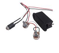 BESTonZON Band Equalizer Eq Preamp Circuit Per Controllo Del Pickup Volume Chitarra e