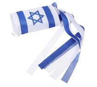 BESTonZON Bandiere Decorative Israele per Stendardi per Decorazioni Festive per Esterni e Celebrazioni Resistente e Facile da Installare