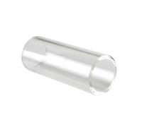 BESTonZON Barra Di Scorrimento Per Chitarra Barra Tono Brillante Del Cilindro Scivolo Per Chitarra in Metallo Vetrino a Sfera Accessori Per Chitarra Bianca Strumento Musicale Bicchiere