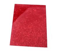 BESTonZON Battipenna in Pvc per Chitarra Acustica Materiale per Battipenna Fai da Te Indeformabile e Resistente all Usura Pellicola Protettiva Rosso