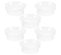 BESTonZON Beccuccio Antigoccia in Plastica per Bollitore Termico Anello Isolante per Mantenimento Calore Set da 6 Pezzi Compatibile Bottiglie D’Acqua e Borse Termiche Accessorio