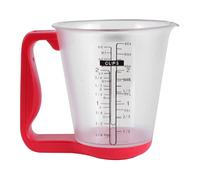 BESTonZON Bilancia Misurino da Cucina 1000G/1G Display LCD Caraffa Graduata per Liquidi e Tazza Misuratrice per Alimenti Bevande