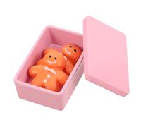 BESTonZON Biscotti Pan per Casa delle Decorazione Mini Cucina per Paesaggio Miniatura Accessori Natalizi Resistenti AI Colori per Scene Festive