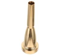 BESTonZON Bocchino per Tromba di Ricambio a Forma di Corno Manuale per Tipo di Tromba Oro Argento Bocchino in Rame Ad Alta Durezza