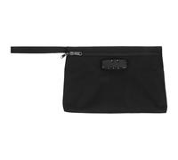 BESTonZON Borsa Portadocumenti Lucchetto a Combinazione Custodia Portatile Chiudibile a Chiave per Oggetti di Valore Cartella Antispruzzo per Viaggi e Ufficio Protezione Sicura per