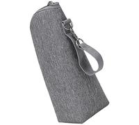 BESTonZON Borsa Termica Isolante Per Biberon Portatile Custodia Per Latte Con Manico Per Viaggi Uscite All Aperto Grigia Facile Da Pulire