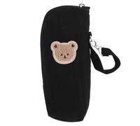 BESTonZON Borsa termica per biberon - Borsa termica per biberon con fodera in pellicola di alluminio e stampa animalier - per latte materno con cerniera per casa, viaggio, asilo nido