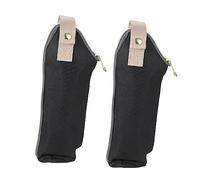 BESTonZON Borsa Termica per Biberon e Borsa per Bottiglia di Latte Compatta e Portatile Maniglia Robusta per Passeggini Set da 2 Pezzi Colore Nero