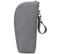 BESTonZON Borsa Termica Per Tettarella Custodia Isolante Per Tettarella Realizzata in Oxford Di Cerniera e Maniglia Per Agganciarla Al Passeggino Borsa Per Pannolini