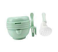 BESTonZON Bowl Per Alimenti Per Multi- Set Macinazione Leggero Utensile Per Svezzamento e Preparazione Facile Da e Trasportare