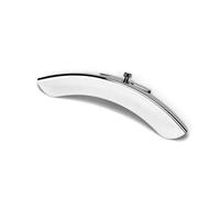 BESTonZON bracciolo banjo Rima di banjo gancio per qualità del protettore del gamba singola per bracciolo in lega o a gamba singola Silver