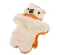 BESTonZON Burattino Gufo in Peluche Morbido per Marionetta Mano Cartoon Interattivo per Lavabile e Confortevole per Storie della