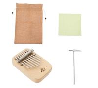 BESTonZON Calimba Accordare Il Pollice Del Pianoforte Pianoforti a Pollice Pianoforte Kalimba a Mano Pianoforte Giocattolo Mini Kalimba a 8 Tasti Arpa Da Dito Acciaio Inossidabile