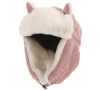 BESTonZON Cappello Invernale Donna Caldo Velluto a Coste Paraorecchie Cappello Portatile Unisex per Uso Quotidiano Traspirante Protezione dal Vento e Freddo Inverno