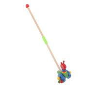 BESTonZON Carrello in Legno I Spingono i Giocattoli Giocattolo Del Carrello Del Del Fumetto Giocattolo Del Camminatore Girello Per Bambina Giocattoli Di Legno