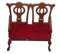 BESTonZON Casa delle Bambole Mobile e Plush Resistente Elegante Design per Soggiorno Classico e Moderno Accessorio Miniatura Realistico