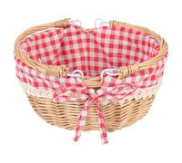 BESTonZON Cestino Picnic con Fodera in Portafrutta e Snack per e Festival Allaperto capacità per e Alimenti