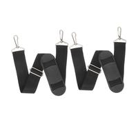 BESTonZON Cinghie Tracolla Per Custodia Violino 2 Pezzi in Tela Resistente Fibbia in Metallo Antiruggine 95 Cm, Cinturini Imbottiti Regolabili Per Custodia Portatile e Borsa Da Viaggio