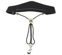 BESTonZON Cinturino per sassofono bretelle nere cinghia portasassofono tracolla per oboe cintura per sassofono cinturini per sax cinghie cintura di sax tracolla per sax soprano Metallo Black