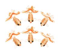 BESTonZON Ciondolo Pezzi Pesce Rosso In Resina Per Oro Gioielli Fai Da Te | Charm Decorativo, per Collane e Orecchini, Leggero, Adatto a Progetti Creativi e Riunioni Festive