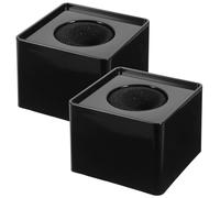 BESTonZON Clip per Microfono Bandierina Logo 2 Pezzi Facile da Trasportare e Installare, per Personale Media in Interviste