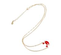 BESTonZON Collana Ciondolo Granchio in Argento Sterling 925 per Donna Gioielli Animali Accessorio Delicato e Resistente All’Ossidazione per Occasioni Quotidiane e Romantiche