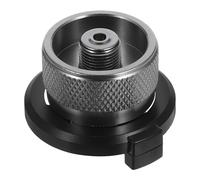 BESTonZON Convertitore per Bombola di Fornello da Campeggio Adattatore di Gas Propano Resistente all Usura Connessione Stabile per Esterni Realizzato in Lega di Alluminio e Materiale Plastic