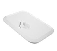 BESTonZON Coperchio di Ispezione per Botola Barca 270mmx375mm Bianco in ABS Resistente All'età per Sostituzione Portello Esterno Kayak e