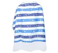 BESTonZON Copertura Allattamento Estiva Per Passeggino Ombra Solare e Resistente All Multifunzione Per Mamme Movimento Design Elegante Righe Con Rete Traspirante