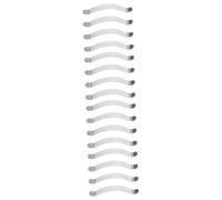 BESTonZON Corda Da 16 Pezzi separatore di stringhe guitar strenne strenna bacheca chiavi Stringa keytar chitarra Riparazione di chitarre liutaio riparazioni dei bassi bianca