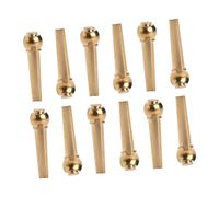 BESTonZON Corda Da 36 Pezzi per chitarra in ottone light lux pirolo per chitarra in ottone perno per in acustica Perni perno per l'accordatura della