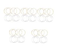 BESTonZON Corde Da 40 Pezzi corde di mandolino acciaino acciaio accessori musicali accessori per chitarra accessori per mandolino accessorio per mandolino maggiore le corde Metallo corda