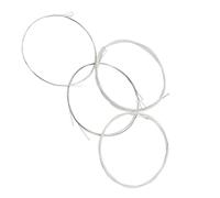 BESTonZON Corde per Mandolino in Acciaio Set da 4 Pezzi Corde di Ricambio per Mandolino Accessori per Strumenti Musicali Folk Adatte a Tutti gli Stili e Tecniche di Esecuzione