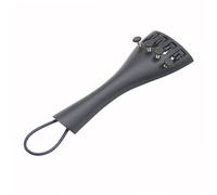 BESTonZON Cordiera Violino in Lega Di Alluminio Con Microaccordatori Per Accordatura Fine Accessorio Di Ricambio Durevole Per Corde Violino Pronto All Uso Con Filo Tiracantini Integrato