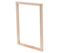 BESTonZON Cornice per Pittura a Olio in Legno Massello 30X40 CM Kit Combinato per Tela Artistica Fai da Te Supporto Resistente e Leggero per Poster e Opere su Tela
