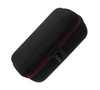 BESTonZON Custodia Per Microfono Rigida Cerniera in Eva Nera, Borsa Portatile e Antiurto Per Altoparlanti, Per Viaggi e Trasporto Audio