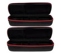 BESTonZON Custodia Rigida per Microfono Wireless, Borsa Eva Nera