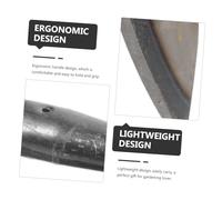 BESTonZON da in Acciaio Forgiato Multifunzionale per Orto e Diserbo Leggera e Resistente per Scavo Sarchiatura e Preparazione Terreno in Cortile Serra Balcone e Frutteto