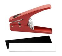 BESTonZON DIY Strumento per Plettro Chitarra con Molla Rinforzata Taglierina Precisa e Sicura per Creazione Personalizzata Plettri in Vari Materiali Facile da Usare per Musicisti