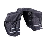 BESTonZON Doppia Posteriore per Bicicletta Capacità Borse Posteriori Mountain Bike con Tasche Laterali per Riparazioni e Occhiali Facile da Installare e Rimuovere