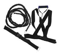 BESTonZON Double Resistance Band, Jumping Workout Rope, 1 Set in Lattice Naturale, per Vertical Jumps e Sprints, per Palestra e High-Intensity Interval Training Colore Casuale