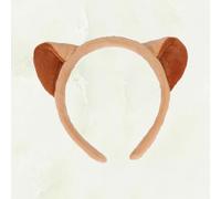 BESTonZON Fascia per Chioma Non Deformabile e Resistente Marrone Orecchie da Gatto Adorabile Accessorio Animal Headwear per Cosplay e Feste