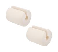 BESTonZON Fermaporta Cilindrico in Nbr 2 Pezzi Beige Antirumore Blocca Porta Sicurezza Casa Protezione Ragazzo Ragazza Design alla Moda