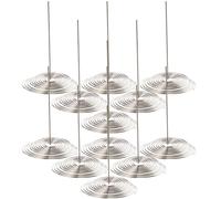 BESTonZON Filtro per Beccuccio Teiera in Acciaio Inox 12 Pezzi, Infusore per Tè a Molla, Colino da Tè per Uso Domestico e Cucina, Accessorio per Tisane e Infusi