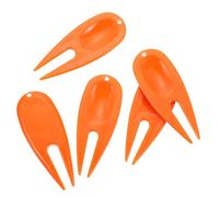 BESTonZON Forcella per Riparazione Prato Golf in Plastica 30 Pezzi, Forca Portatile per Zolle e Divot, Strumento Golf per Manutenzione Campo Sportivo